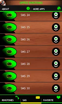 OFFICE RINGTONES android App screenshot 1
